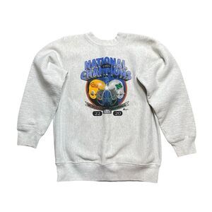 Vintage Montana Grizzlies 1995 National Champions Sweatshirt Size Medium